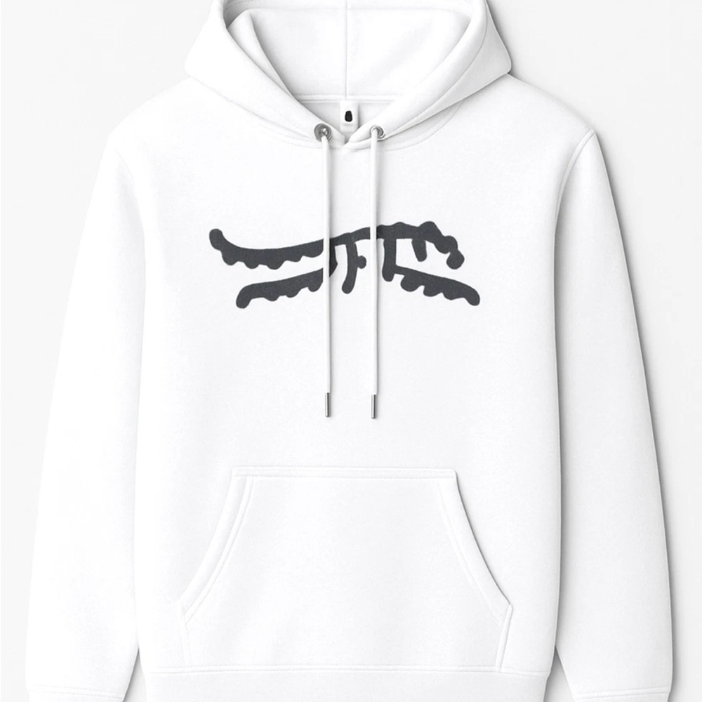 White and Black Sweatshirts Casual Style